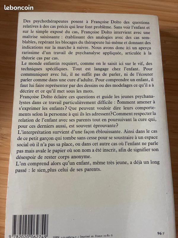 Lot de 5 livres de Françoise Dolto + un coffret de 3 films (image 3)