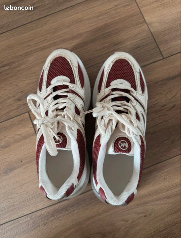 Baskets Michael Kors bordeaux Chaussures
