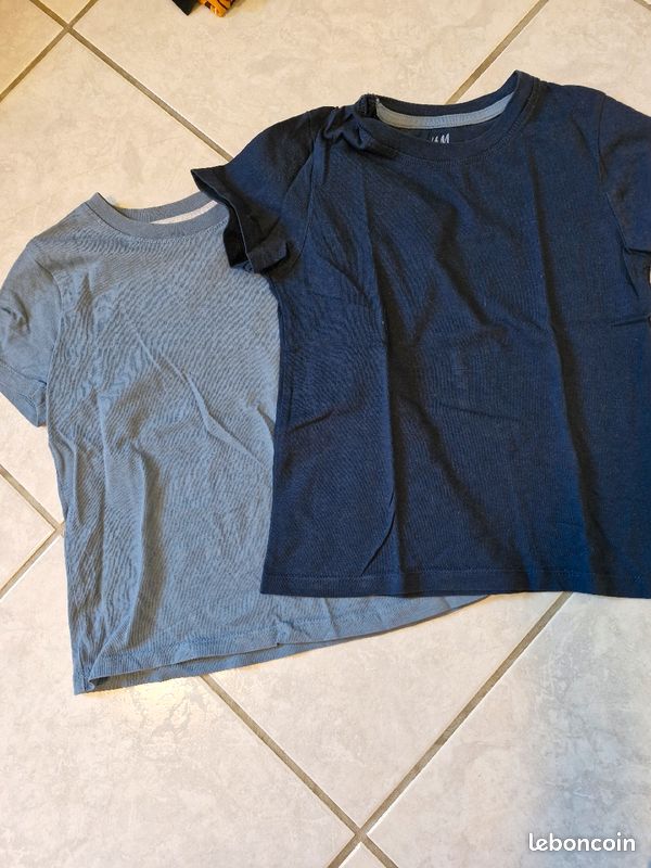 T shirts Unis H et M (image 1)