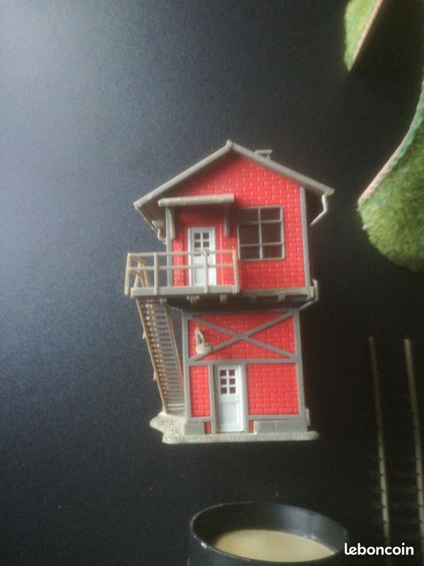 Jouef ho 972, 1972 maquette villa maison solognote habitation