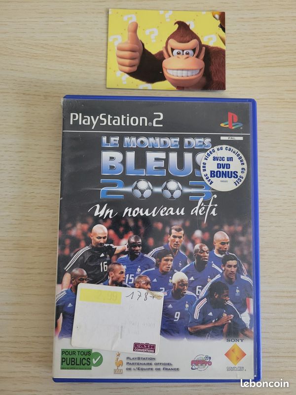 Jeu LMB Le Monde Des Bleus 2005 Sur PS2, Complet (boîte, Notice), PAL FR