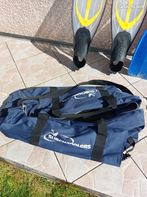 Sac de plongée en filet avec fermeture éclair et poches pour adultes 66
