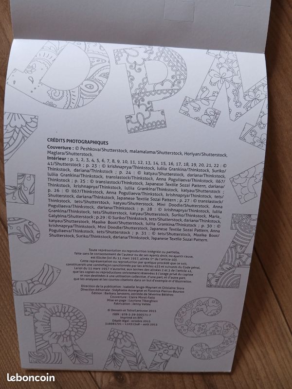 Coloriage : Lettres détachable colorier et a encadrer (image 2)