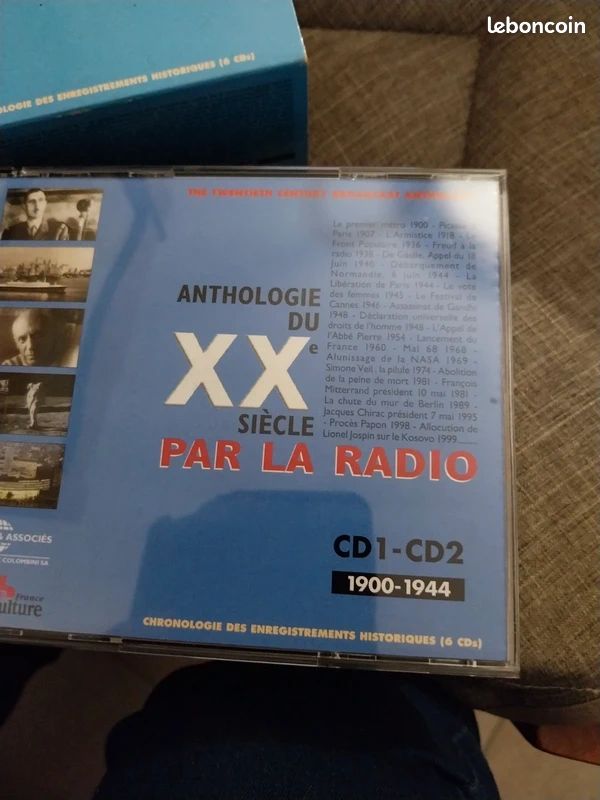 📻 anthologie du xxᵉ siècle par la radio – coffret 6 cd (image 2)
