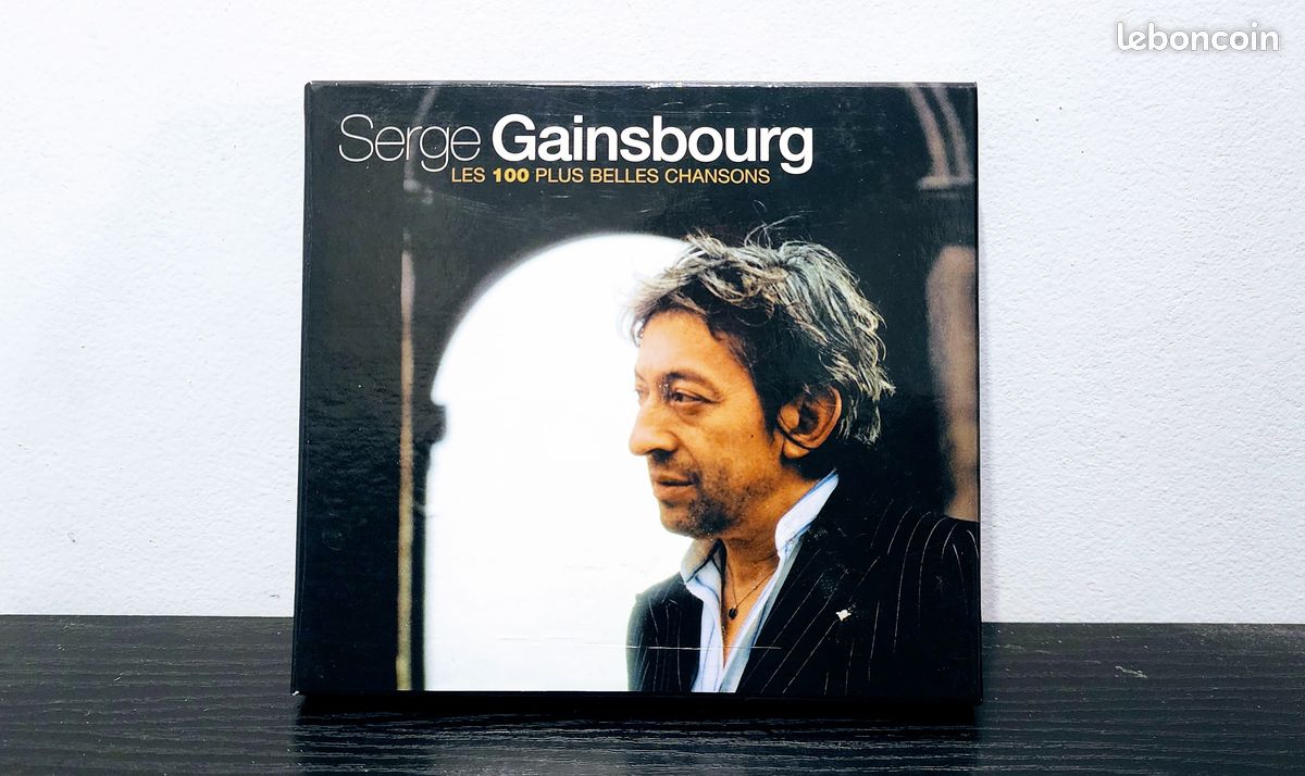 Coffret 5 CD Serge Gainsbourg – Les 100 Plus Belles Chansons 