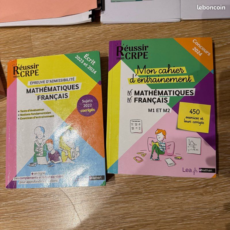 Fiches révision maîtresse P et C + livres CRPE (image 2)