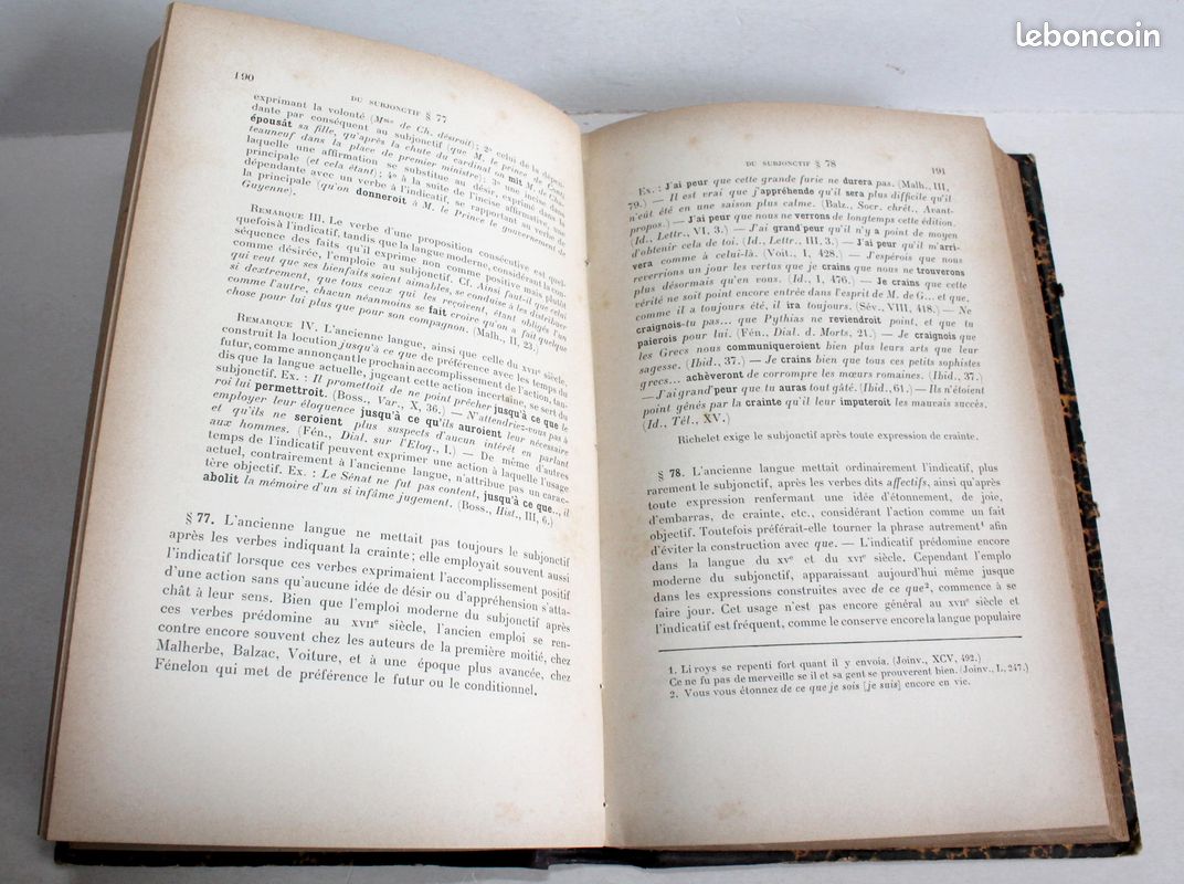 SYNTAXE FRANCAISE DU XVIIe S. De HAASE TRADUIT par OBERT + PREFACE de JULLEVILLE 1898 (image 3)