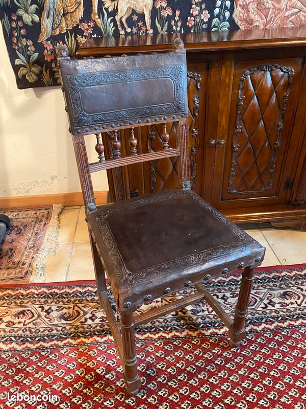 Chaise style Henri II (image 1)