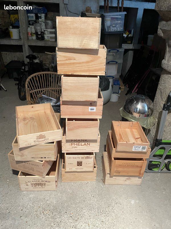 Caisses de vin en bois (image 1)