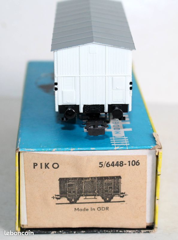 Wagon Frigorifique Cinzano FS - Modèle Réduit H0 PIKO - Occasion En Bon état