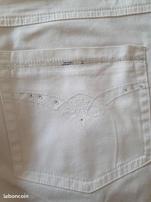 Pantacourt femme taille 42 (image 9)