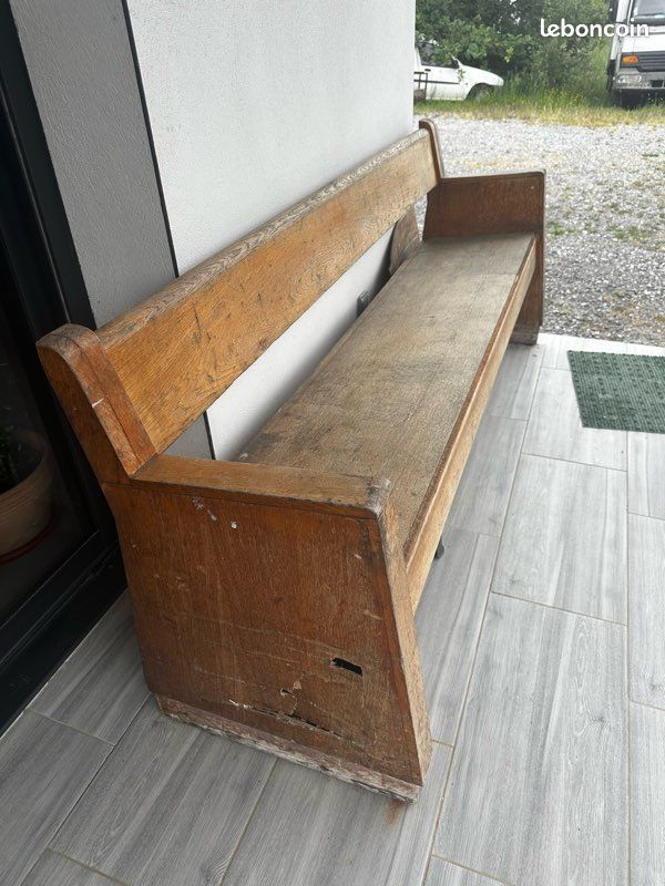 Banc bois à restaurer (image 1)