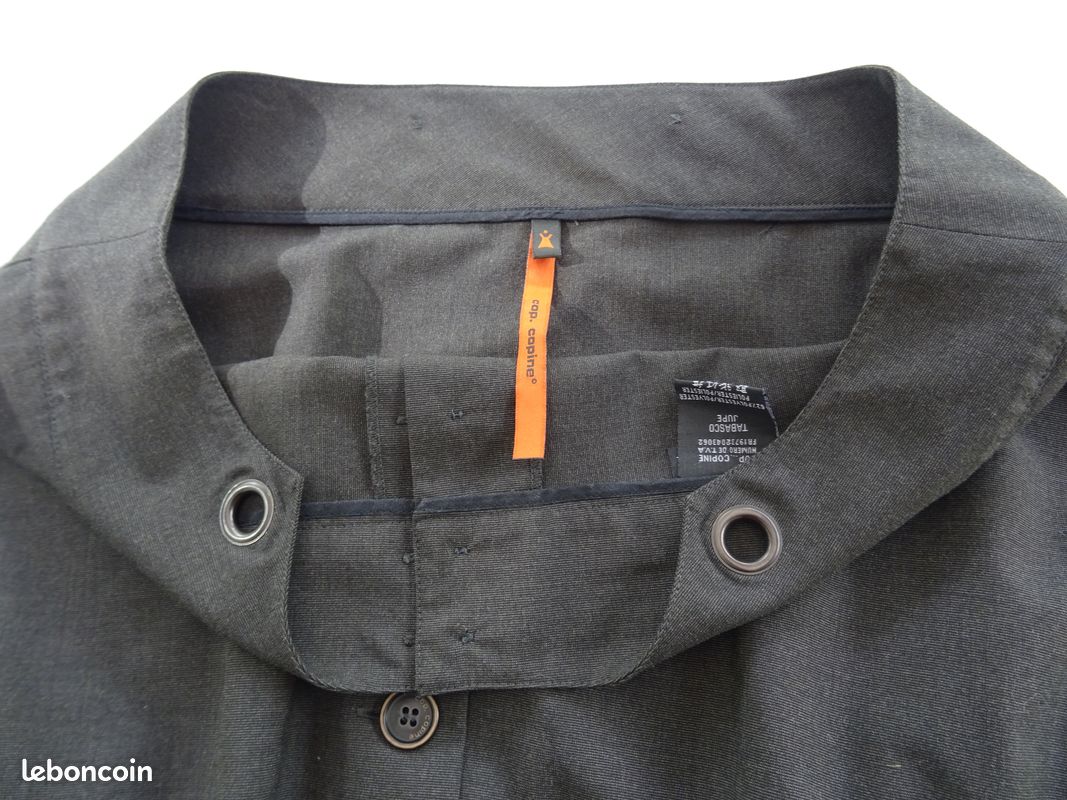 COP-COPINE - jupe gris foncé - forme originale - Taille 40 (image 4)