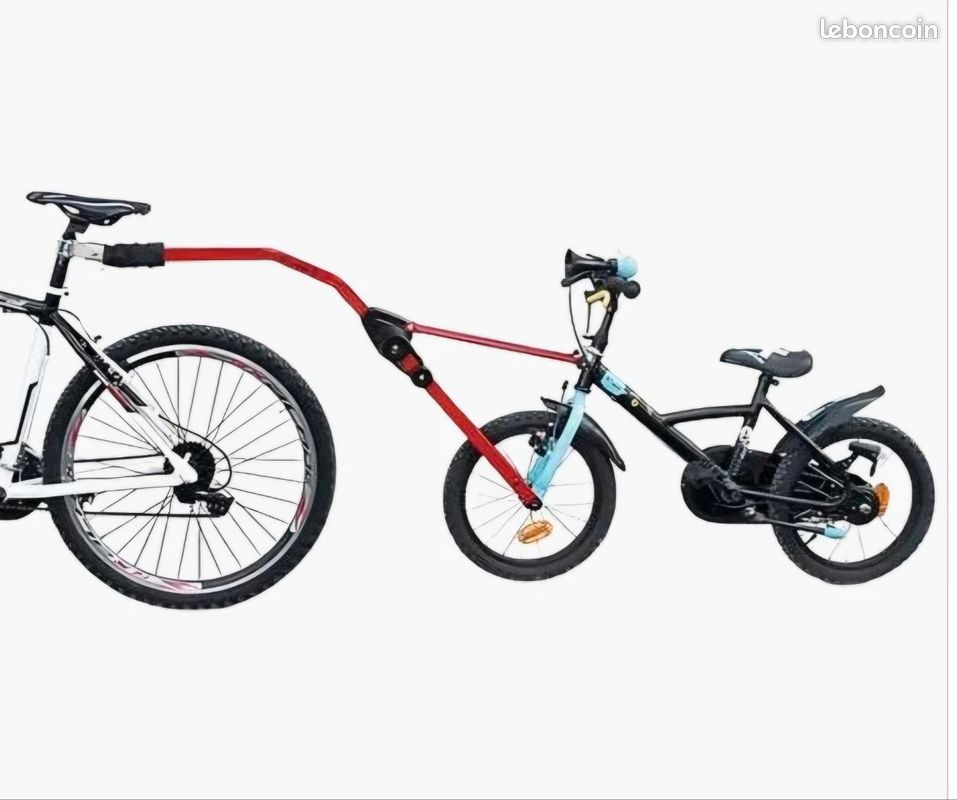 Corde de remorquage de vélo rétractable,Barre Traction Velo Enfant,Câble de Traction,Corde de