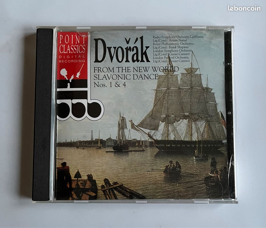 Cd de musique: Dvorák FROM THE NEW WORLD SLAVONIC DANCE (image 1)