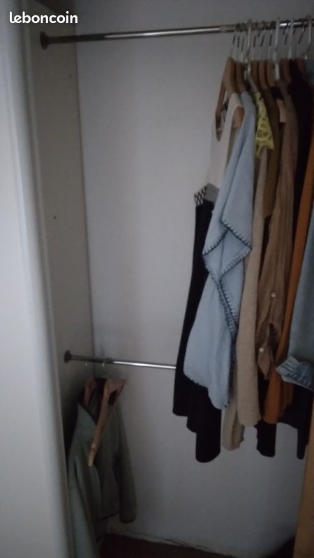 Dressing blanc portes et miroir (image 4)