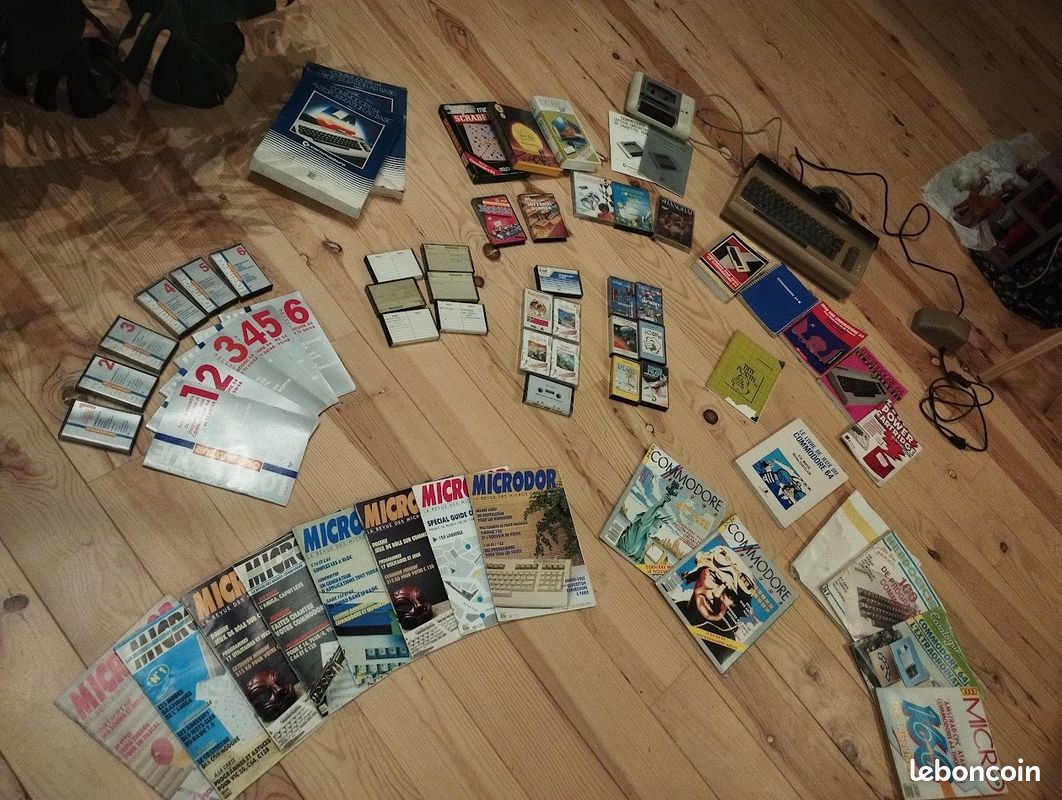 Jeu JEEP Pour Commodore 64/128 – Complet En Boîte (CIB) – Loriciels 1984 – Vintage