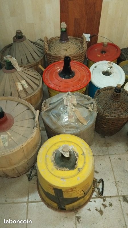 Bonbonne a eau de vie ou Dame Jeanne (image 2)