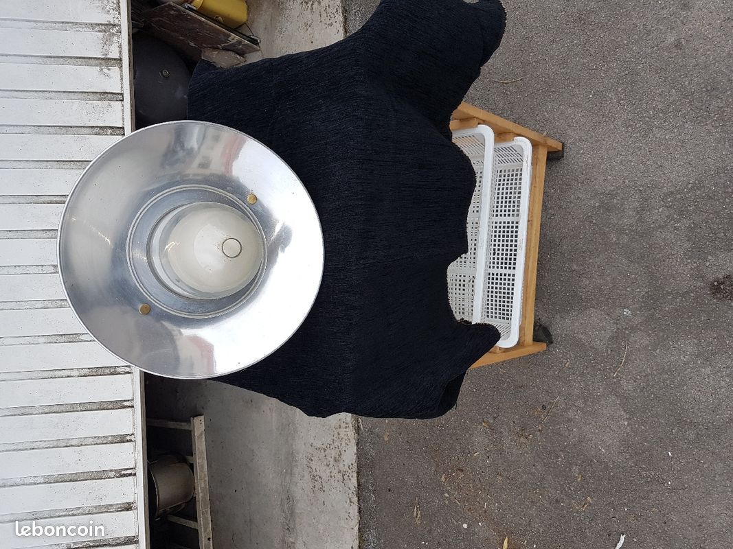Lustre inox diamètre 32 cm (image 3)