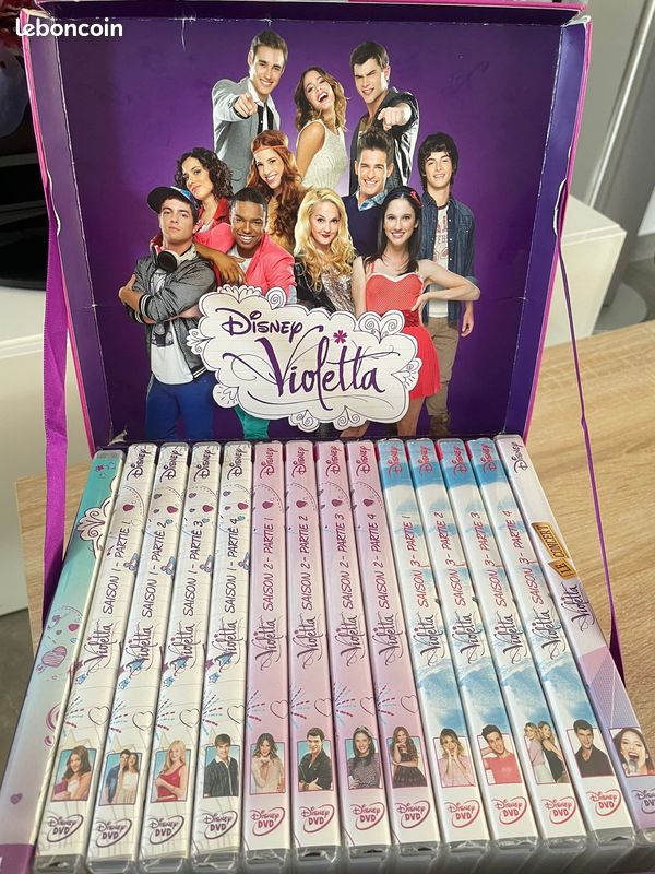 Coffret DVD disney violetta- Serie complete de saisons 1 a 3 (image 2)