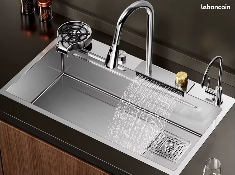 Evier Cuisine Avec Rince Verre
