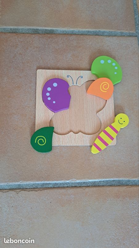 Lot 4 puzzle en bois (image 4)