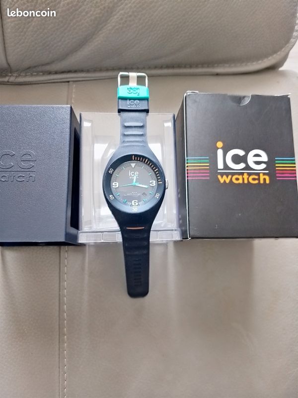 ICE-WATCH P. Leclercq Orologio Uomo Nero - Cinturino In Silicone, Cassa Media 42mm, Impermeabile 10 ATM - 2
