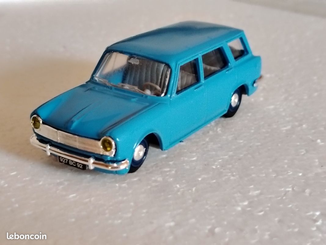 Eligor CEC 1/43 - Simca 1500 Break Verte + Personnage