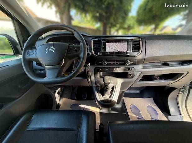Citroen jumpy xl driver l3h1 2.0 blue hdi 120 rallonge / camera / gps / attelage / 1ere main / carplay / 11400ht 2020 (image 16)