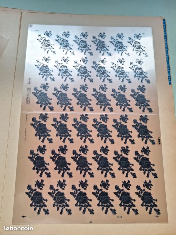 Serigraphie Roses Elysées (image 2)