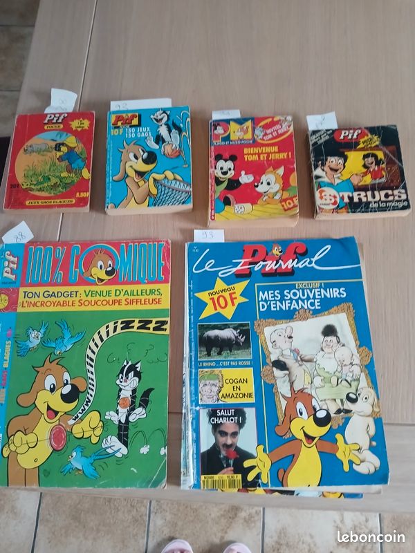 18 BD années 70 à 2000 (image 2)