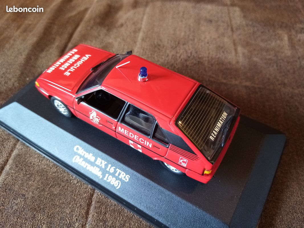 Voiture Citroen BX 16 TRS 1984 Blanc 1/43 Edition Limitée 1000 PCS