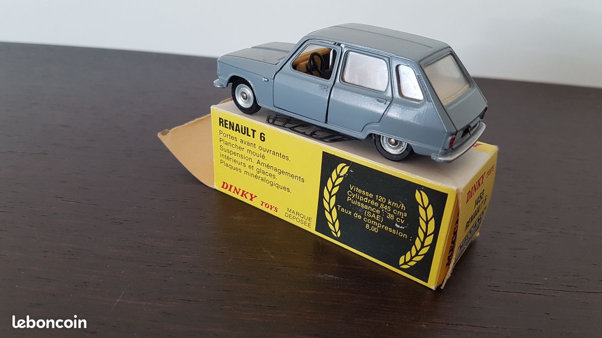 RENAULT R6 GRISE Réf 1453 Dinky Toys Spain 1/43 EUR 72,00 - PicClick FR