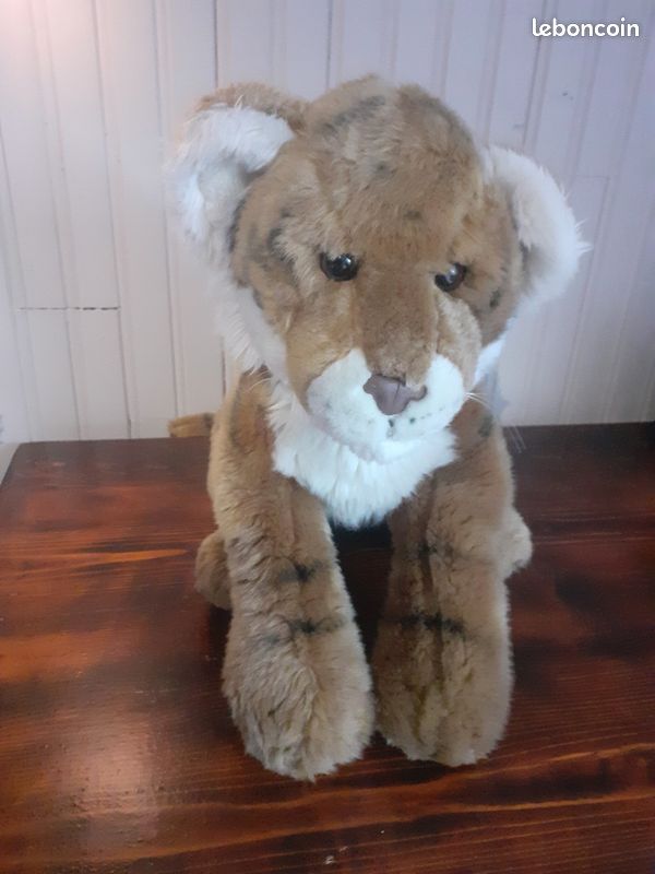 Peluche tigre blanc WWF vintage - Collection