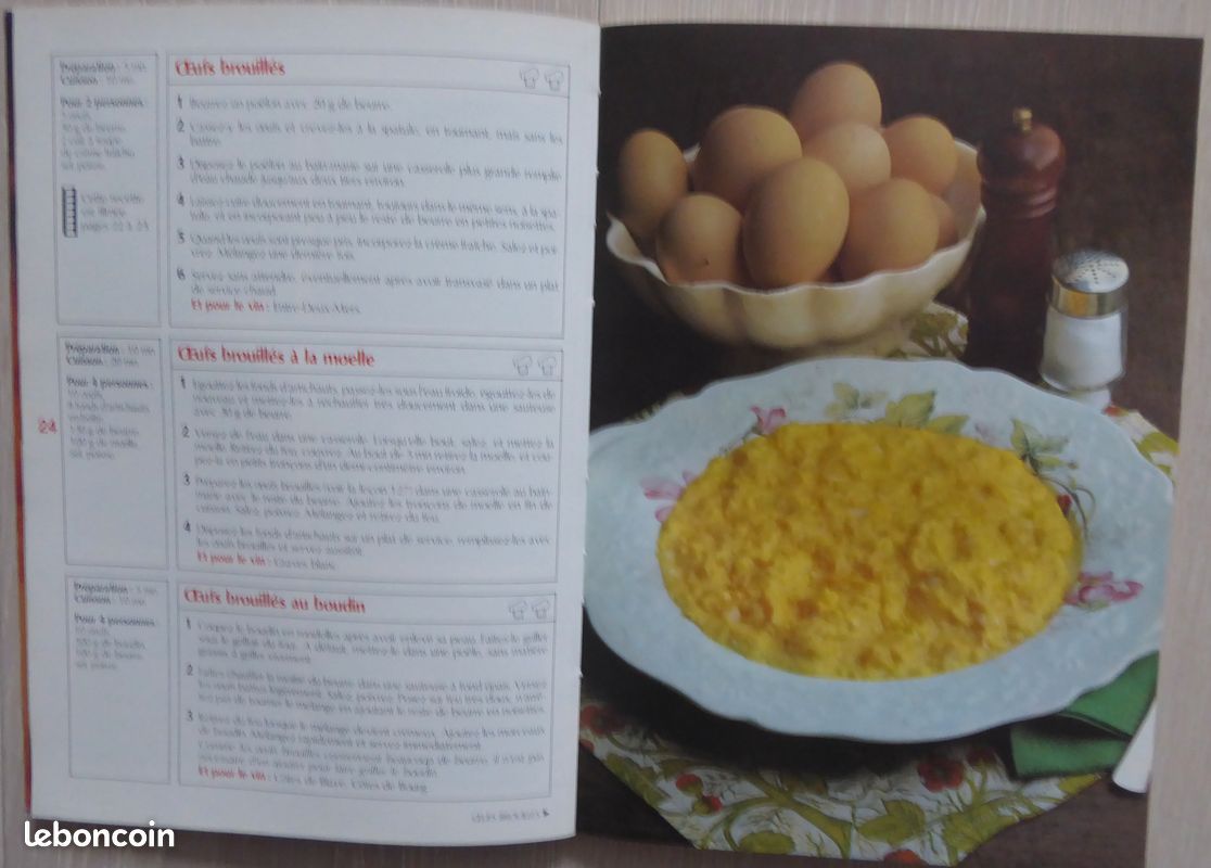 Livre : L' école de cuisine n° 11 - Les oeufs (image 2)