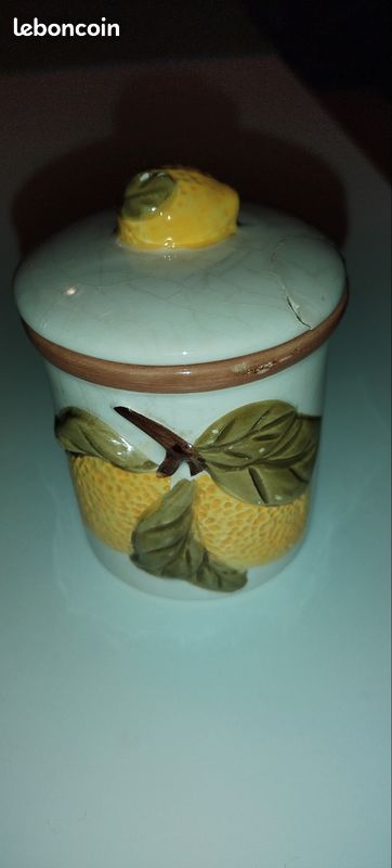 Pots en verres citons et panier (image 9)