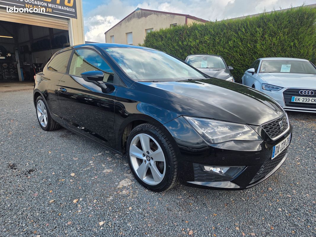 SEAT Leon 2.0 Tdi 150 cv - 2013 - 160000 kms - BVA - GPS (image 4)