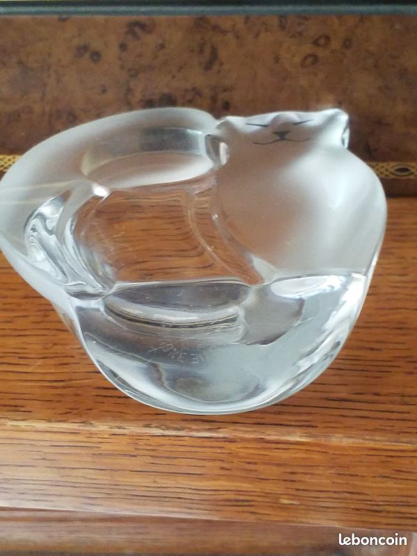 Chat de la manufacture de Champagne en cristal (image 6)