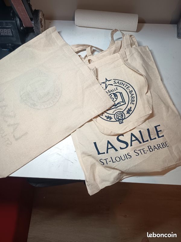 Lot de 3 Sac en tissu la salle (image 2)