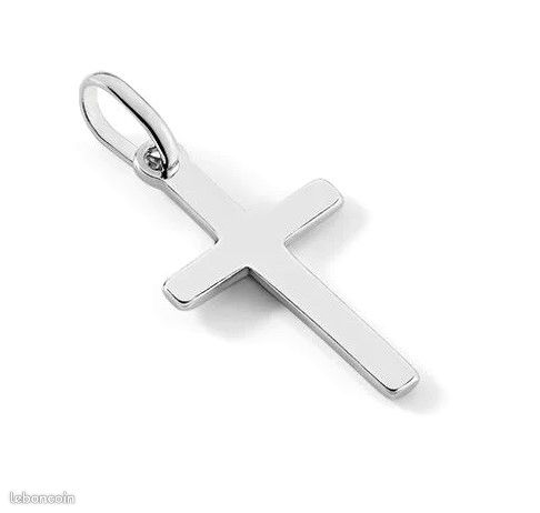 Croix En Argent 925 Pendentif Mixte - Chaîne Incluse Ou Non