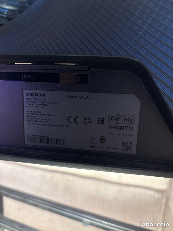Double screen samsung 32" et 24" odyssey g5 et g3 (image 5)