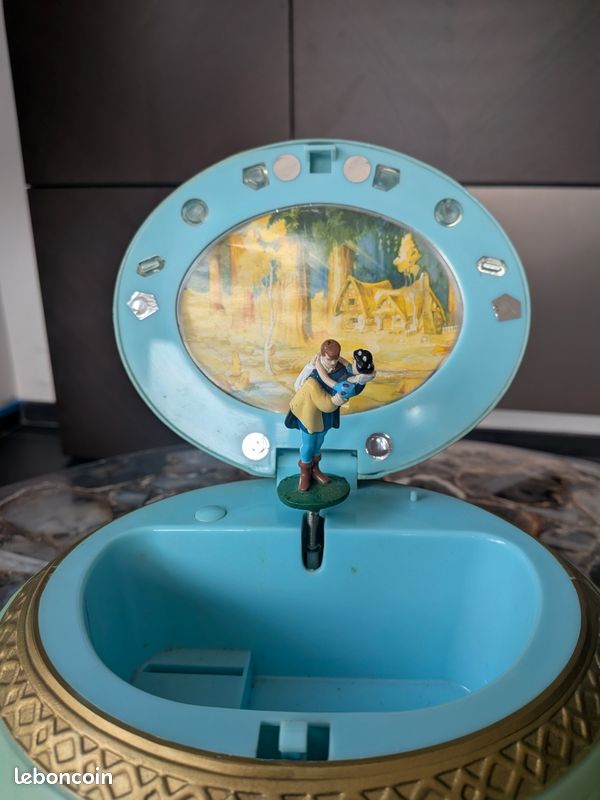 Boîte à musique / Boîte à bijoux Disney Blanche-Neige - Vintage Lansay (image 5)
