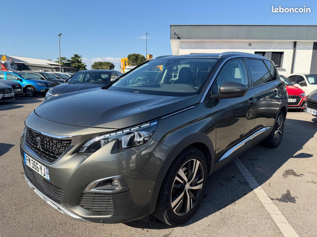 PEUGEOT 5008 1.5 BLUEHDI 130CH E6.C ALLURE 7 PLACES S&S EAT8 2020 (image 1)