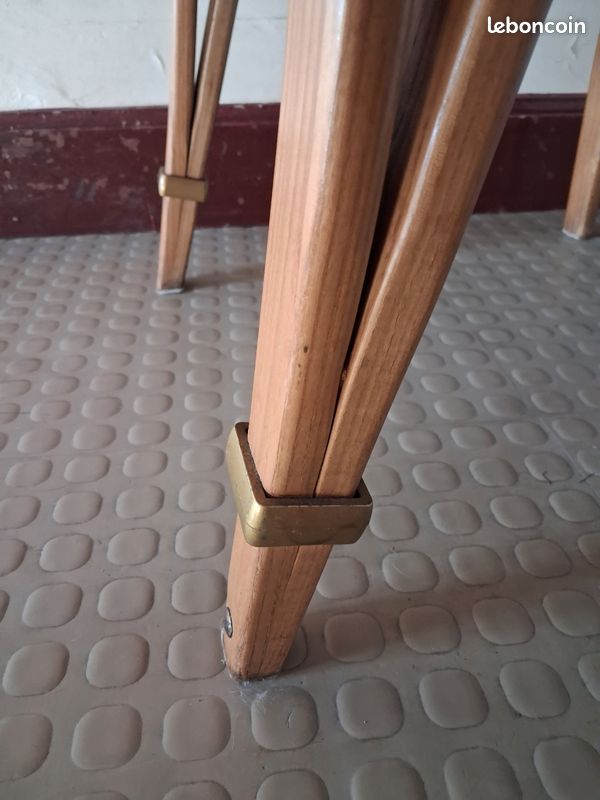 Fauteuil Steiner bo wood années 50 (image 6)