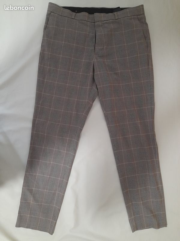 Pantalon Chino homme carrelé (image 1)