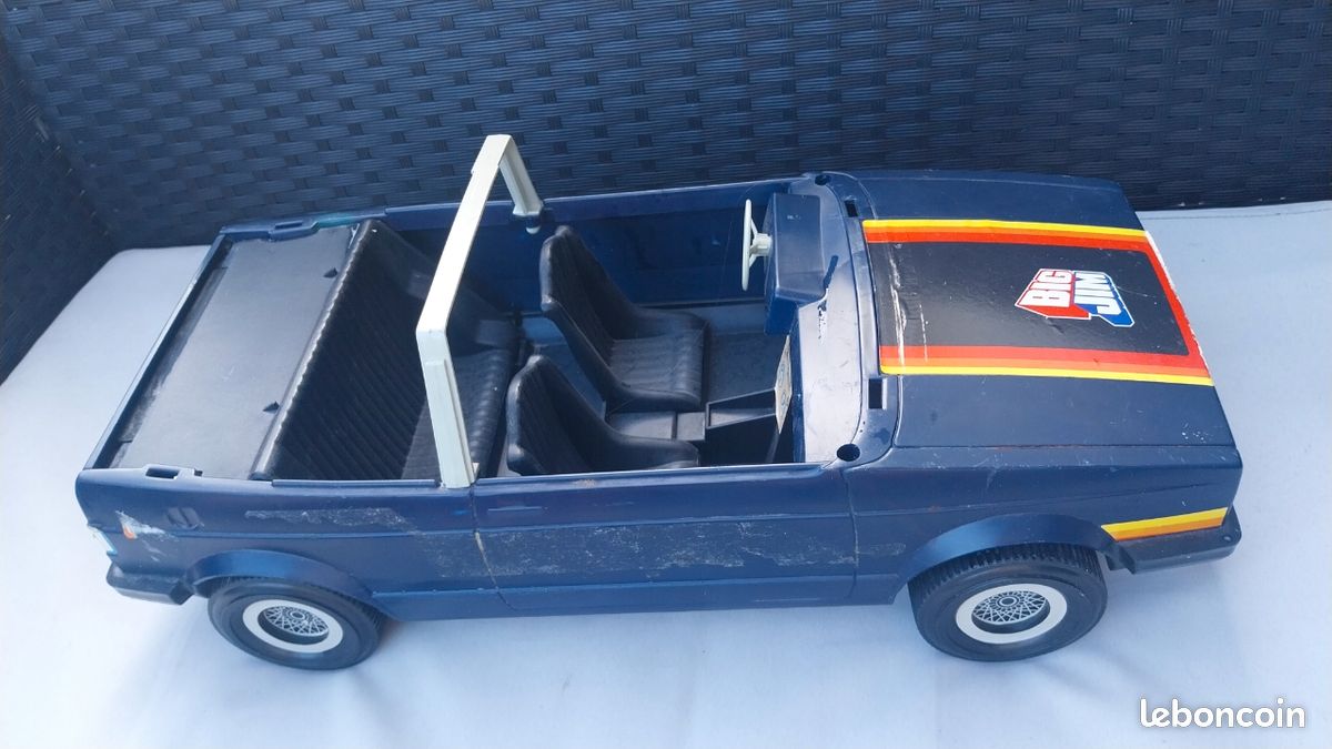 Big Jim Véhicule Gool Cabriolet Mattel 1981