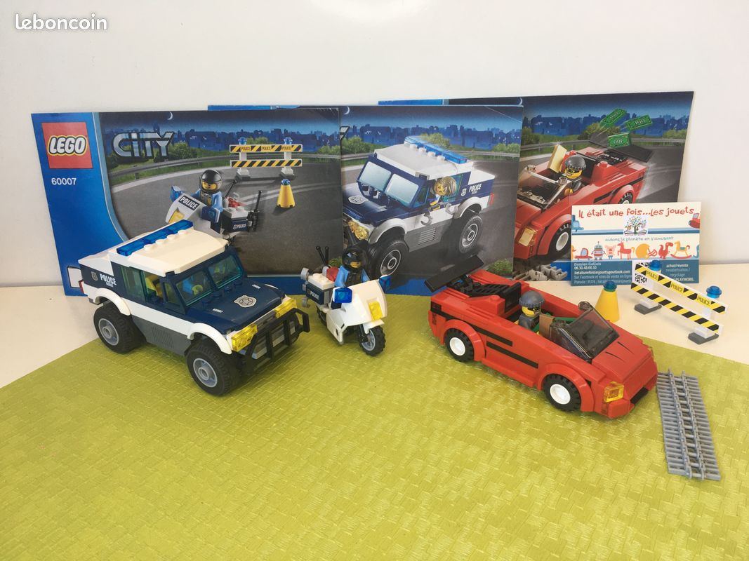 Lego city set de Chasse à grande vitesse (2013) ref 60007 garanti complet (image 1)