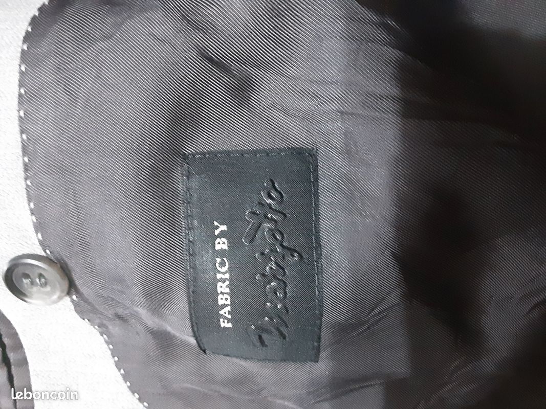 Ensemble costume gris (image 3)