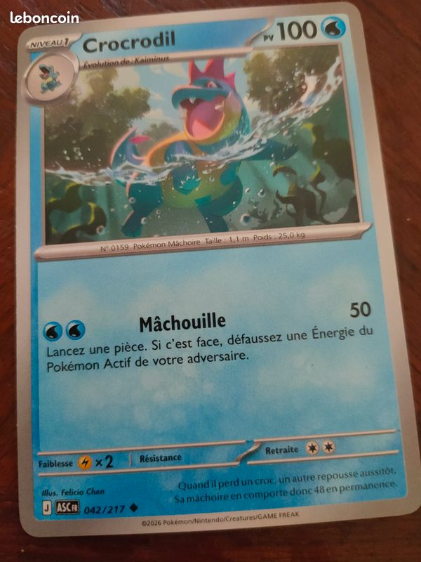 Carte Pokémon Machouille 100 PV (image 1)