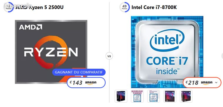 PC amer Acer AN515-42-R6GG 15.6" AMD Ryzen 5 2500U RAM 12Go SSD 128Go + HDD 1To graphics Radeon RX 560X 4 Go 8